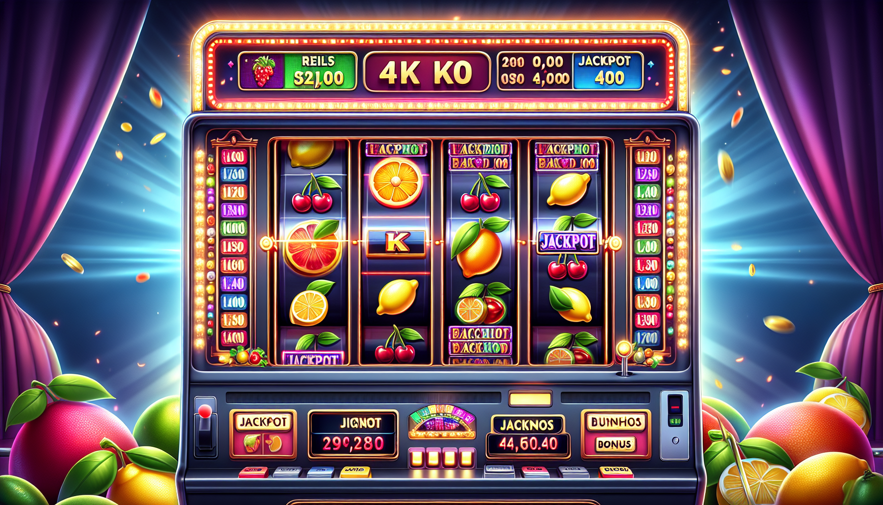 슬롯 게임 화면